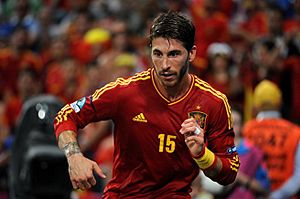 Sergio Ramos Euro 2012 vs France 02