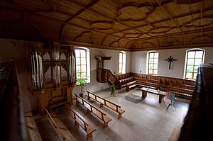 Sornetan Reformierte Kirche (Intérieur)