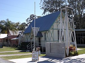 St George's Anglican Church side, Beenleigh.jpg