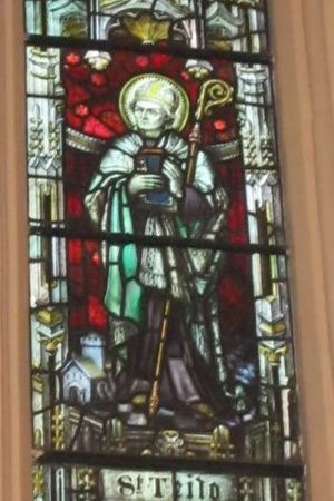 St Teilo in Holy Trinity Church, Abergavenny.jpg