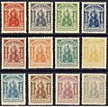 Stanley Gibbons colour guide stamps Perkins Bacon