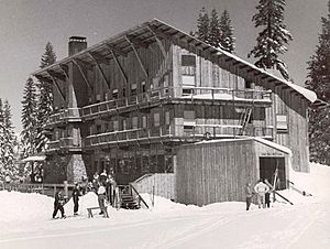 Sugar Bowl Ski Resort Early Lodge