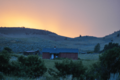 Sunset at the F.S. King Bros Historic District