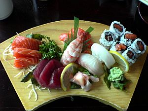 Sushi plate (盛り合わせ)