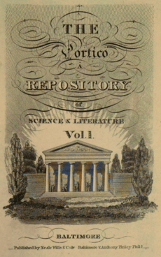 The Portico Title Page Volume 1
