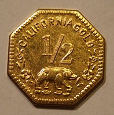 USA, CALIFORNIA GOLD RUSH, GOLD 1852 -HALF DOLLAR a - Flickr - woody1778a