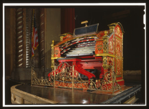 VIEW OF WURLITZER ORGAN (DUPLICATE OF AL-982-49) - Alabama Theatre, 1811 Third Avenue North, Birmingham, Jefferson County, AL HABS ALA,37-BIRM,37-120 (CT)