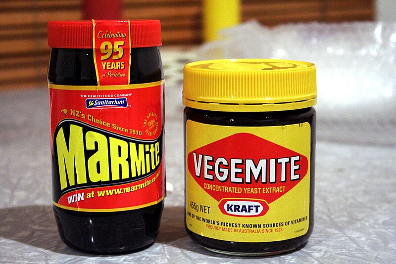 Vegemite and Marmite