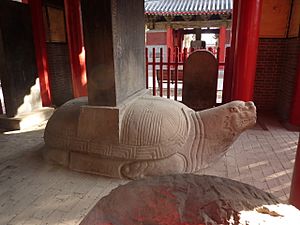Yan Miao - western stele pavilion - Zhengde 4 - P1050419