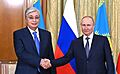 Владимир Путин и Касым-Жомарт Токаев 03 (19-08-2022)