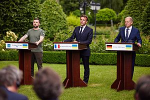 Зустріч Президента України з президентами Франції та Румунії, а також головами урядів Німеччини та Італії 69