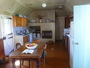 1904 - The Grange and Macquarie Plains Cemetery - Interior photo of kitchen at the Grange (5060570b17)