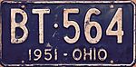 1951 Ohio license plate.jpeg
