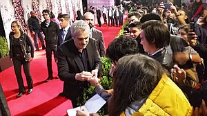 Alfonso Cuarón en Morelia