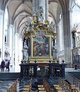 Amiens Cathedrale Notre Dame Chapelle ND du Pilier Rouge (Ete2017)