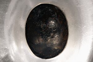 Black Stone set in the eastern corner of the Kaaba