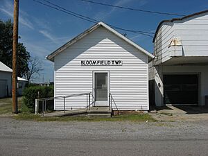 Bloomfield Township Hall in Bloom Center