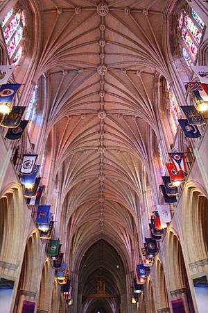 Ceiling of Washington National Cathedral