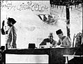 Jinnah chairing a session in Muslim League general session, where Pakistan Resolution was passed.