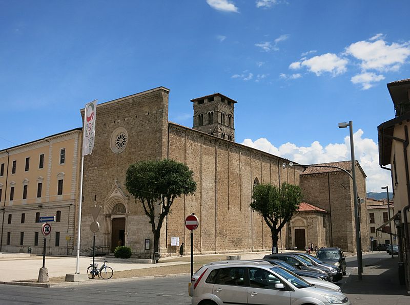 Image: Chiesa di Sant'Agostino, Rieti - esterno 04