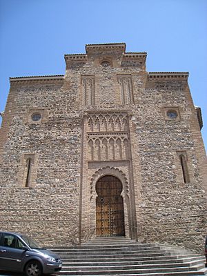 Church of Santiago del Arrabal, Toledo - facade 1