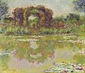 Claude Monet - Les arceaux de roses, Giverny (Les arceaux fleuris)