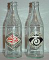 Commemorative Coca Cola bottles