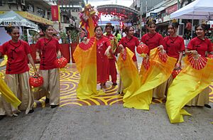 Costumes dancers Banawe Chinatown 29 January 2025 Chinese Lunar New Year 農曆新年 Philippines12