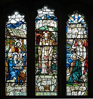 Derry St Columb's Cathedral North Vestibule Cecil Frances Alexander Memorial Window 2013 09 17