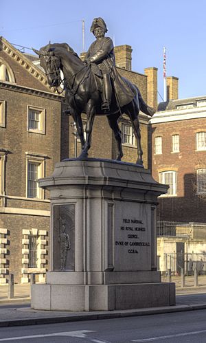 Duke of Cambridge statue Whitehall