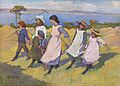Elizabeth Adela Forbes - Here we are gathering nuts in May