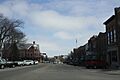 Elkhorn Wisconsin Downtown Looking East WIS11