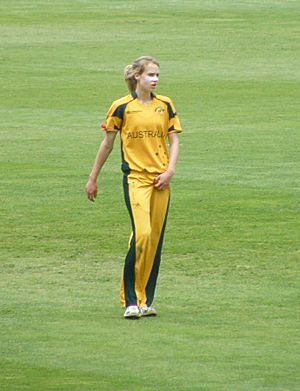 Perry at the 2009 Women's Cricket World Cup