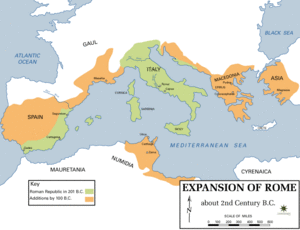 Expansion of Rome, 2nd century BC