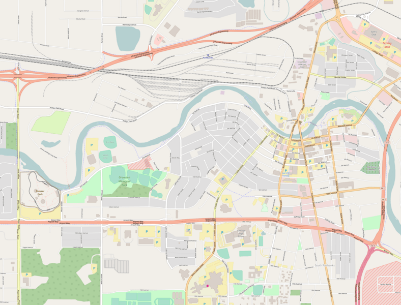 Fairbanks Downtown, Alaska