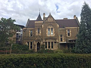 Front of Allen House at Ormond College