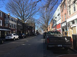 Gay Street WB past Church Street West Chester