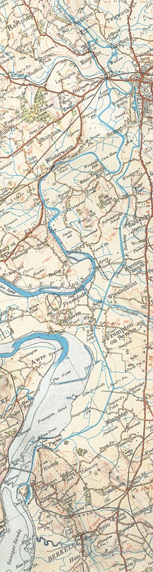 Gloucester and Sharpness Canalmap
