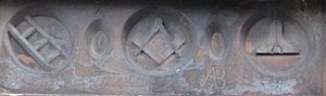 Henderson Street Trafalgar Lodge Masonic Symbols