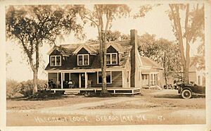 Hillcrest Lodge, Sebago Lake, ME - 1917