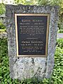 Historic Marker for Elisha Benton and Jemima Barrows, Tolland, Connecticut