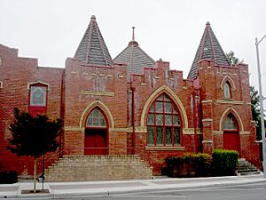 Hollister United Methodist Church, Fifth and Monterey Streets, Hollister, California, June 16, 2007