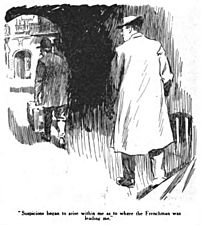 Illust. by G H Evison for From Job to Job Aroung the World by Alfred C. B. Fletcher in Wide World Mag. Vol37 May-Oct 1916-via Hathi Trust-page-462