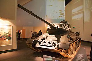 Imperial War Museum North - T-34 tank 3