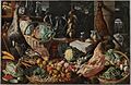 Joachim Beuckelaer - Keukenscène met Christus en de Emmaüsgangers
