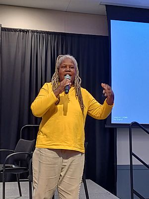 Karen Washington. Co-founding member of Black Urban Growers