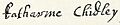 Katherine Chidley signature