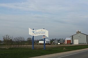 KewauneeCountyWisconsinWelcomeSignFarmingWIS54