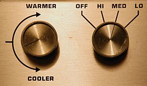 Knobs-for-climate-control