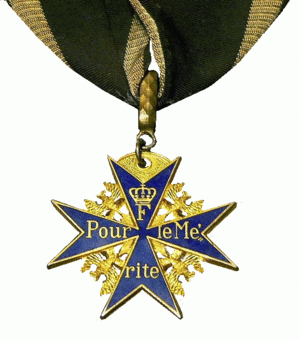 Kruis van de Orde Pour le Mérite 1914